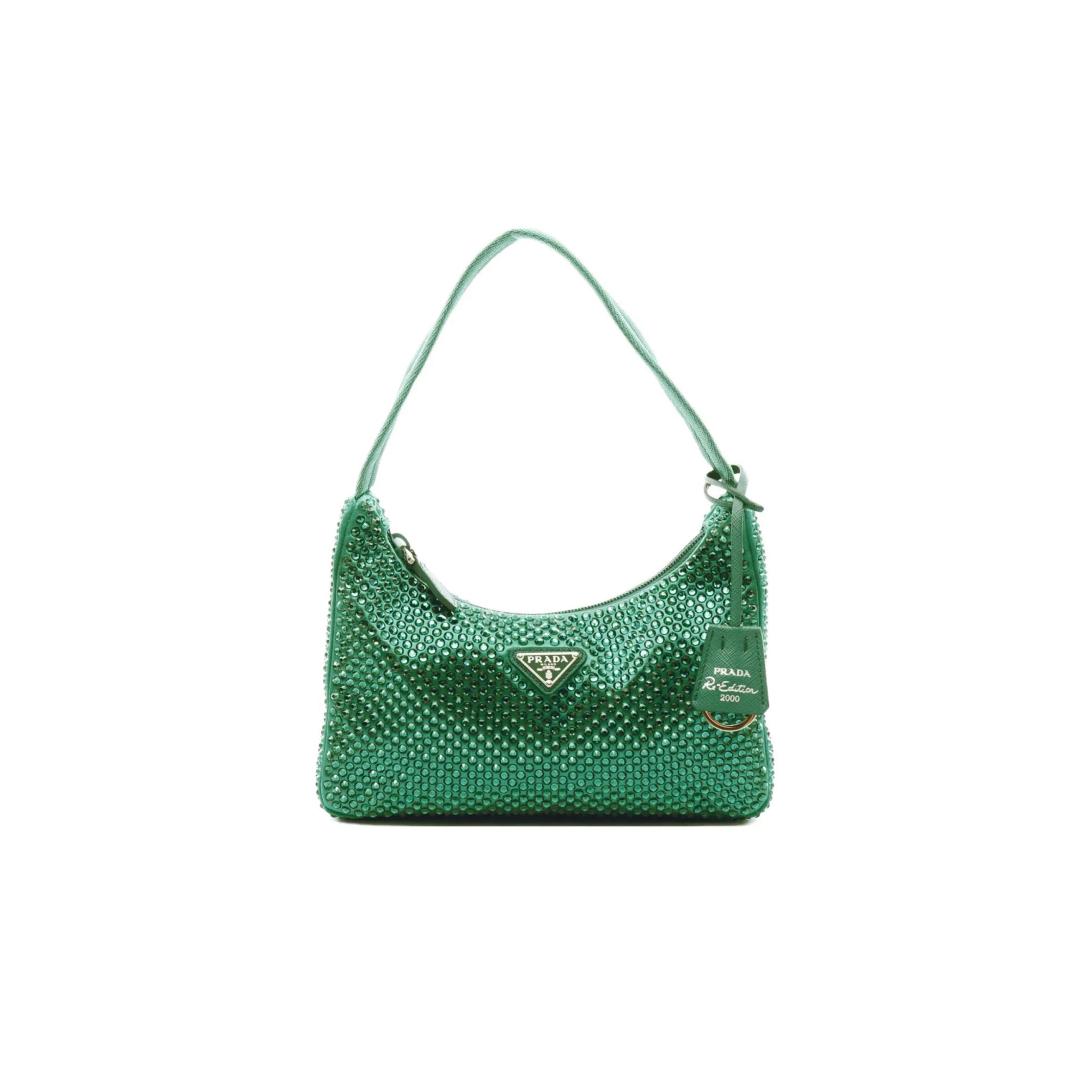 PRADA RE-EDITION SHOULDER BAG 1BC515 (22*17*6cm)  PRADA RE-EDITION SHOULDER BAG 1BC515 (22*17*6cm)